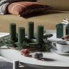 Broste Copenhagen 70080421 Christmas Tree Decorations 6 Pieces Made of Paper in Beige/Pink view 4