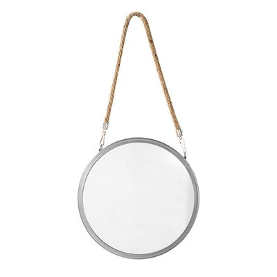 Cabilock 1pc Wall Decoration Hanging Mirror Girl Cosmetic Wall-Mounted Mirror