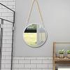 Cabilock 1pc Wall Decoration Hanging Mirror Girl Cosmetic Wall-Mounted Mirror view 3