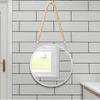 Cabilock 1pc Wall Decoration Hanging Mirror Girl Cosmetic Wall-Mounted Mirror view 4