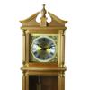 Bedford Clock Collection 34.5 Inch Chiming Pendulum Wall Clock in Antique Harvest Oak Finish view 3