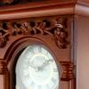 Bedford Clock Collection 27.5 Inch Oak Finish Pendulum Wall Clock view 4