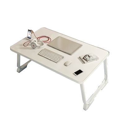 Bed Desk/Computer Notebook Lazy Foldable Dormitory Simple Student Desk/Study Bedroom Sitting Floor (Color : A, Size : 804832cm)