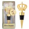 12PCS Gold Crown Wedding Favors for Guests,Funny Wine Bottle Stoppers Birthday Party Favors Bridal Shower Anniversary Return Gift (Crown Stopper,12) view 1