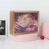 SIWEME 3D Paper Carving Lamp LED Night Light Creative Desk Lamp Frame Table Lamp Decorative Mood Light Gift Ideas for Girls Wife (Endless Love) view 2