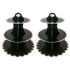 2 PACK Cardboard Cake Stand, 3 Tier Paper Dessert Round Cupcake Holder Tower Disposable Pastry Stand for Birthday, Afternoon Tea,Wedding Party Anniversary Christening Fruit Desserts Display view 1