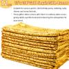 12 Packs 12 X 108 Inch Gold Sequin Table Runner Glitter Dining Table Runner for Birthday Wedding Engagement Bridal Baby Shower Bachelorette Holiday Celebration Party Supplies Decorations (Gold) view 2