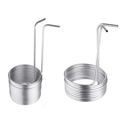 1pcs Stainless Steel Immersion Wort Chiller Tube, Beer Brewing Super Efficient Wort Chiller, Home DIY Wine Making Machine Part (Size : 9.52x0.5x15m Double)