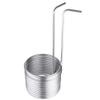 1pcs Stainless Steel Immersion Wort Chiller Tube, Beer Brewing Super Efficient Wort Chiller, Home DIY Wine Making Machine Part (Size : 9.52x0.5x7.8m Single) view 3