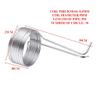 1pcs Stainless Steel Immersion Wort Chiller Tube, Beer Brewing Super Efficient Wort Chiller, Home DIY Wine Making Machine Part (Size : 9.52x0.5x7.8m Single) view 4