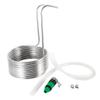 3/8'' X 8m Immersion Chiller, Stainless Steel Cooling Coil Tube Wort Chiller, Super Effective Heat Exchanger Homebrew Beer Cooler view 3