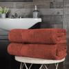 BLUENILEMILLS 700 GSM Premium Quality Long Staple Combed Cotton Bath Sheet Set, 2-Piece Highly Absorbent Sheets for Bathroom & Shower, Hotel & Spa Quality Lush, Durable Quick Dry, Hot Chocolate view 2