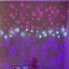 CoziTech Curtain Lights Pink Purple Ombre Light Up String Curtain for Bedroom Wall Hanging Mermaid Fairy Lights for Teen Room Girls Room Decoration Lights Girls Gift (Pink & Purple) view 4