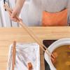 16.5 Inches Long Cooking Chopsticks - Traditional Chinese Wooden Extra Long Chopsticks For Hot Pot, Frying, Cooking, Noodle view 3