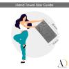 Ample Decor Hand Towel 18 X 28 Inch Pack of 12 600 GSM 100% Cotton, Soft Absorbent Thick Durable Premium Quality, for Hotel, Bathroom, Spa, Daily Use, Gym - Machine Washable - Black view 4