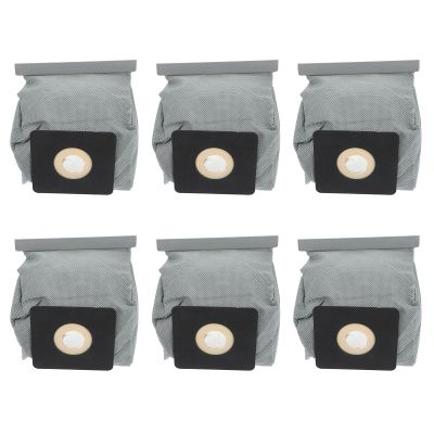 6pcs Vacuum Cleaner Bags Garbage Bag Bag Universal White Cloth Bags Replacement for Vacuum Cleaner