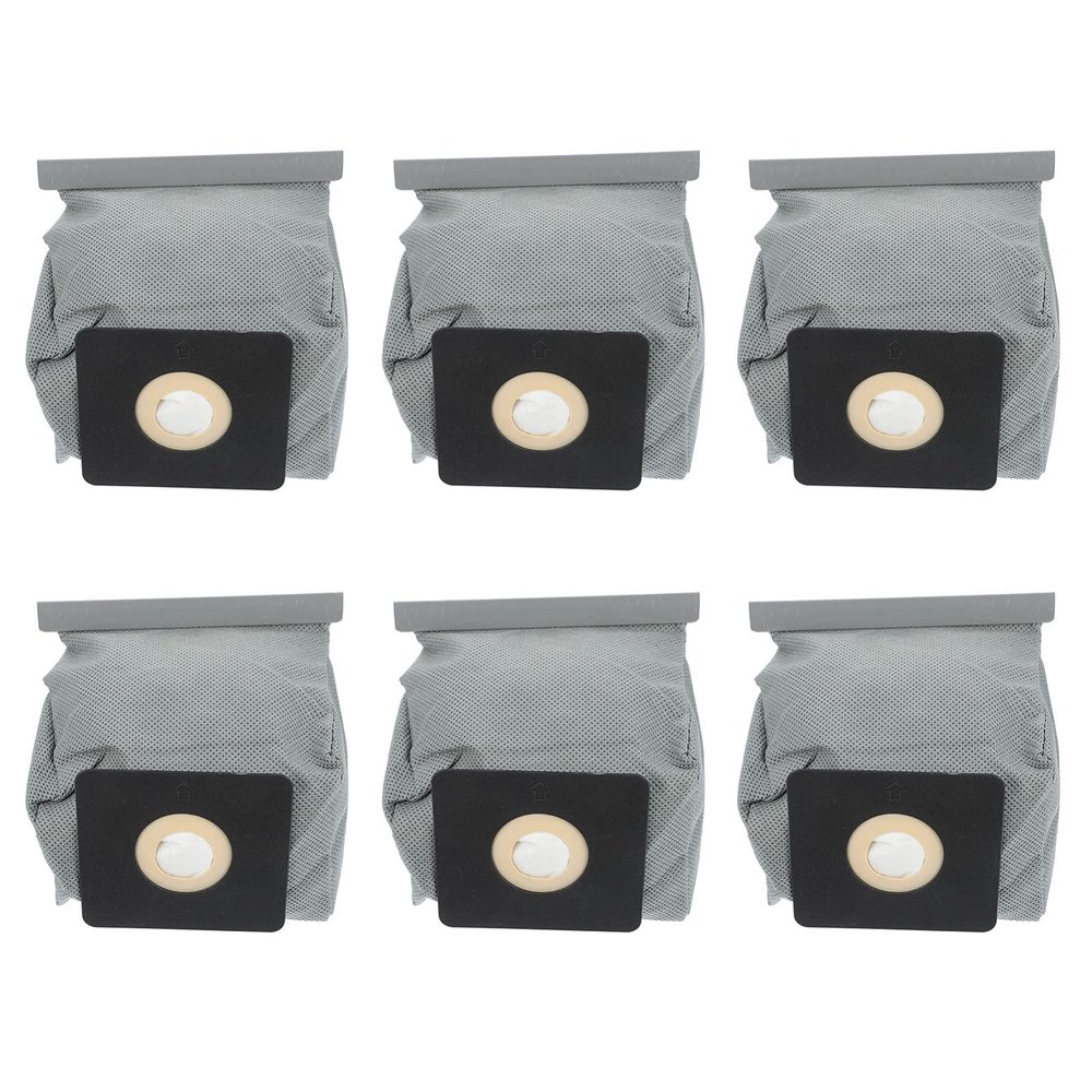6pcs Vacuum Cleaner Bags Garbage Bag Bag Universal White Cloth Bags Replacement for Vacuum Cleaner