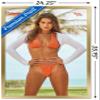Trends International Sports Illustrated: Swimsuit Edition - Brooks Nader 21 Wall Poster, 34L x 22.4W, Gold Framed Version view 3