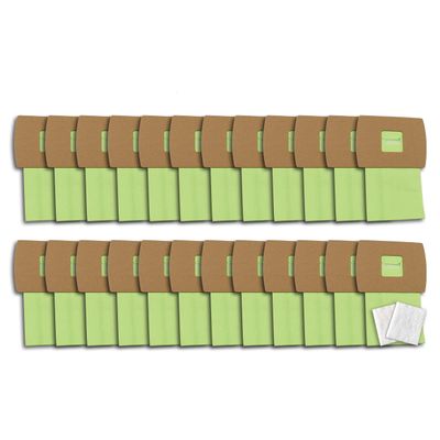 24 Pack Vacuum Bags for Oreck Compact canister type BB, Replacement Bag for Oreck XL Vacuum bags Buster B, PKBB12DW BB180 BB280 BB850 BB870 BB900 BB1000 MV160 with 2 Motor Filter BM04 Kit