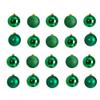 Nearly Natural Holiday Christmas 20 Count 3in. Shatterproof Ornament Set with Re-Useable Storage Container view 1