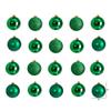 Nearly Natural Holiday Christmas 20 Count 3in. Shatterproof Ornament Set with Re-Useable Storage Container view 2