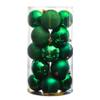 Nearly Natural Holiday Christmas 20 Count 3in. Shatterproof Ornament Set with Re-Useable Storage Container view 3