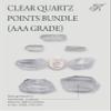 KALIFANO Museum Grade Quartz Points Bundle (500+ Carats) - Bulk High Energy Raw Lemurian Reiki Cuarzo Crystal Used for Clarity and Purpose - Information Card Included (Family Owned & Operated) view 4