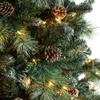 Nearly Natural 9ft. Frosted Tip British Columbia Mountain Pine Artificial Christmas Tree with 700 Clear Lights, Pine Cones and 1512 Bendable Branches view 4