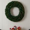 Nearly Natural 48in. Large Artificial Christmas Wreath with 714 Bendable Branches and 200 Warm White LED Lights view 4