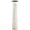 47th & Main Mango Wood Carved Pedestal Candle Holder, Large, Antique White view 1