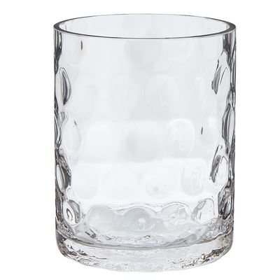 47th & Main Bubble Glass Decorative Vase, 5.91" Tall, Clear