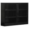 BOWERY HILL Traditional 36" Tall 6-Shelf Double Wide Wood Bookcase in Espresso view 1
