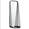 47th & Main Wire Framed Decorative Wall Mirror, Large, Black view 1