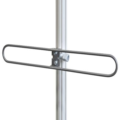 MINOURA HH-4S Hanger for Hobby Tower, C-Type, Round Bar Frame, Knob Type, Silver