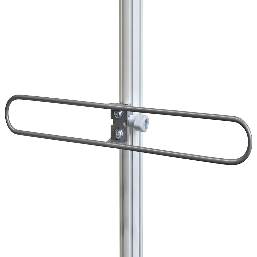 MINOURA HH-4S Hanger for Hobby Tower, C-Type, Round Bar Frame, Knob Type, Silver