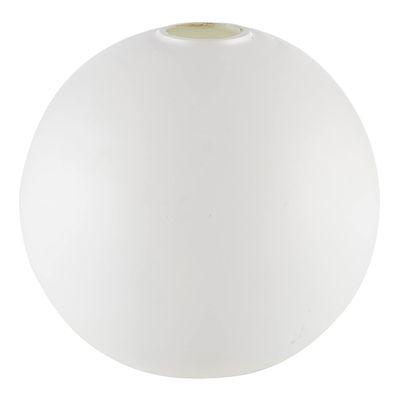47th & Main Glass Decorative Vase, Round, Matte White