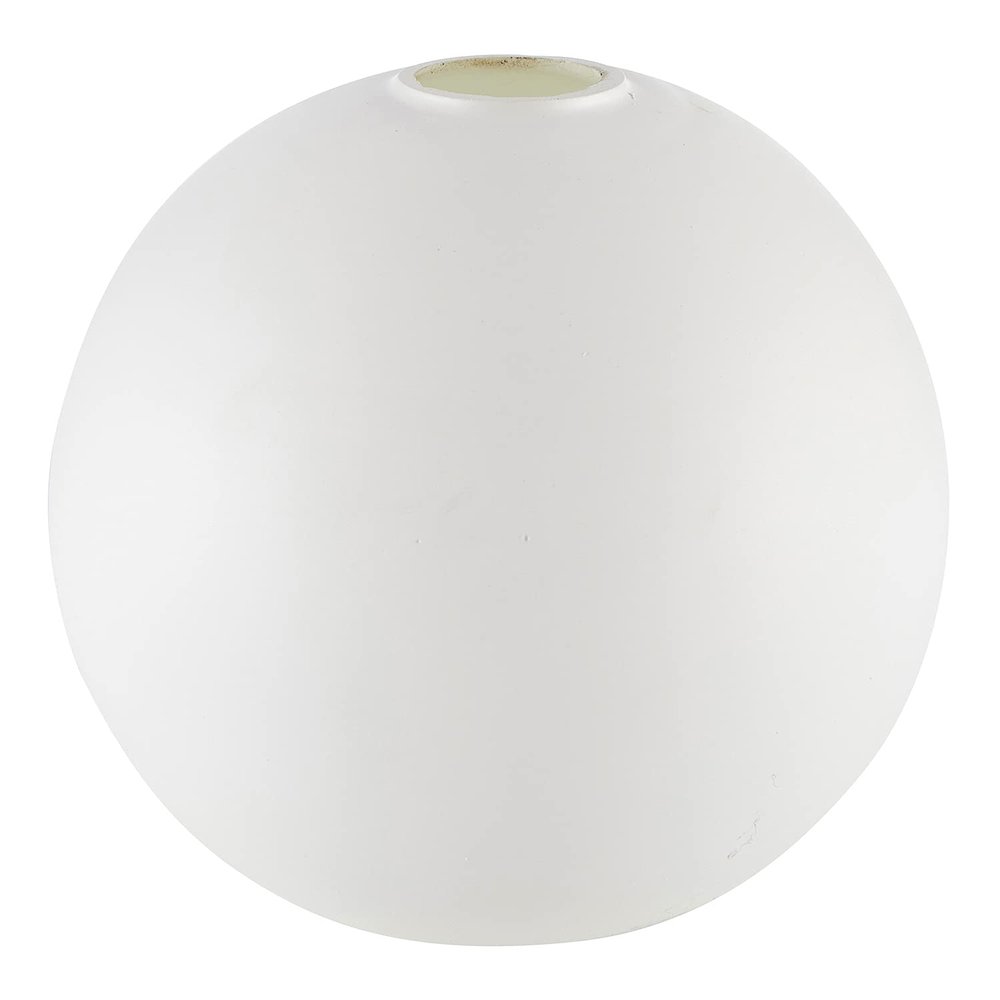 47th & Main Glass Decorative Vase, Round, Matte White