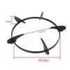 Dan&Dre Gas Stove Support Rings -2pcs Wok Support Stands for Gas Hobs and High-temperature Pan Holder Stove Iron Trivets Gas Burner Support for Pot view 3