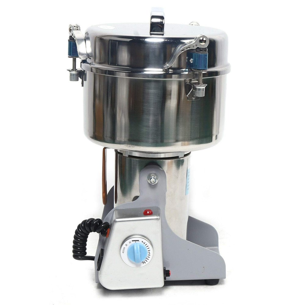 DNYSYSJ Commercial Electric Grain Grinder Coffee Bean Nuts Flour Milling Powder Grinder 1900W 110V