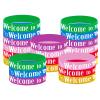 CupaPlay 24PCS Welcome to My Class Party Rubber Wristbands, Welcome Back to School First Day of School Party Supplies Decorations Gifts Prize Goodie Bag Favors Silicone Wristband view 1