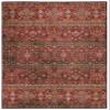 Linon Home Decor Products The Anywhere Washable Rug Yarit Garnet & Ivory 3' X 5' Accent Rug view 1