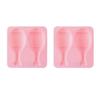 2pcs Silicone Molds for Chocolate De Para Gelatinas Chocolate Silicone Molds Fondant Diy Baking Cake Mold for Home Drumstick Handmade Soap view 1