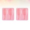 2pcs Silicone Molds for Chocolate De Para Gelatinas Chocolate Silicone Molds Fondant Diy Baking Cake Mold for Home Drumstick Handmade Soap view 4