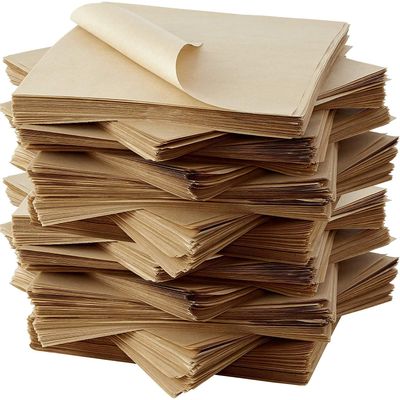 12" x 12" Deli Wrap 2000 Sheets -Kraft Food Wrapping Parchment Paper Sheets for Picnic, Festival, Fair or BBQ -Tray, Basket or Boat Liner -Quality Bulk Restaurant Supply