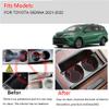 Great-luck Car Interior Accessories Door Storage Mat,Gate Slot Mat,Coaster Mat Dust-Proof Anti-Slip Center Console Holder Cup 25 Pcs/Set(white) for Toyota Sienna(2021 2022) view 2