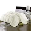 Soft 1000 TC Goose Down Alternative Egyptian Cotton Comforter Set (Comforter + 2 Pillow Cases) 400 GSM King Ivory 90'' x 104'' view 2