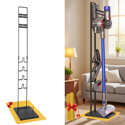 IZSOHHOME Vacuum Stand for Dys,Storage-Stand-Docking-Station-Holder Compatible with Dys,Stable Metal Storage Bracket Stand Holder,V6 V7 V8 V10 V11 V12 V15 DC30 DC31 DC34 DC35 DC58 DC59 Cordless