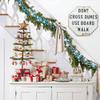 6 FEET Christmas Ball Garland Ornaments Shatterproof Xmas Hanging Balls Decorations for Home Indoor Outdoor Mantel Holiday Party Wedding Tree - Lake Blue and Silver view 4