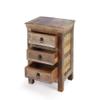 HomeRoots Assorted ASSORTED OLD COLLECTED/RE-CYCLED WOOD Arya Rustic Accent Chest view 3
