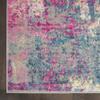 HomeRoots Ivory/Multi 100% Polypropylene 5 x 7 Ivory and Multi Abstract Area Rug view 4